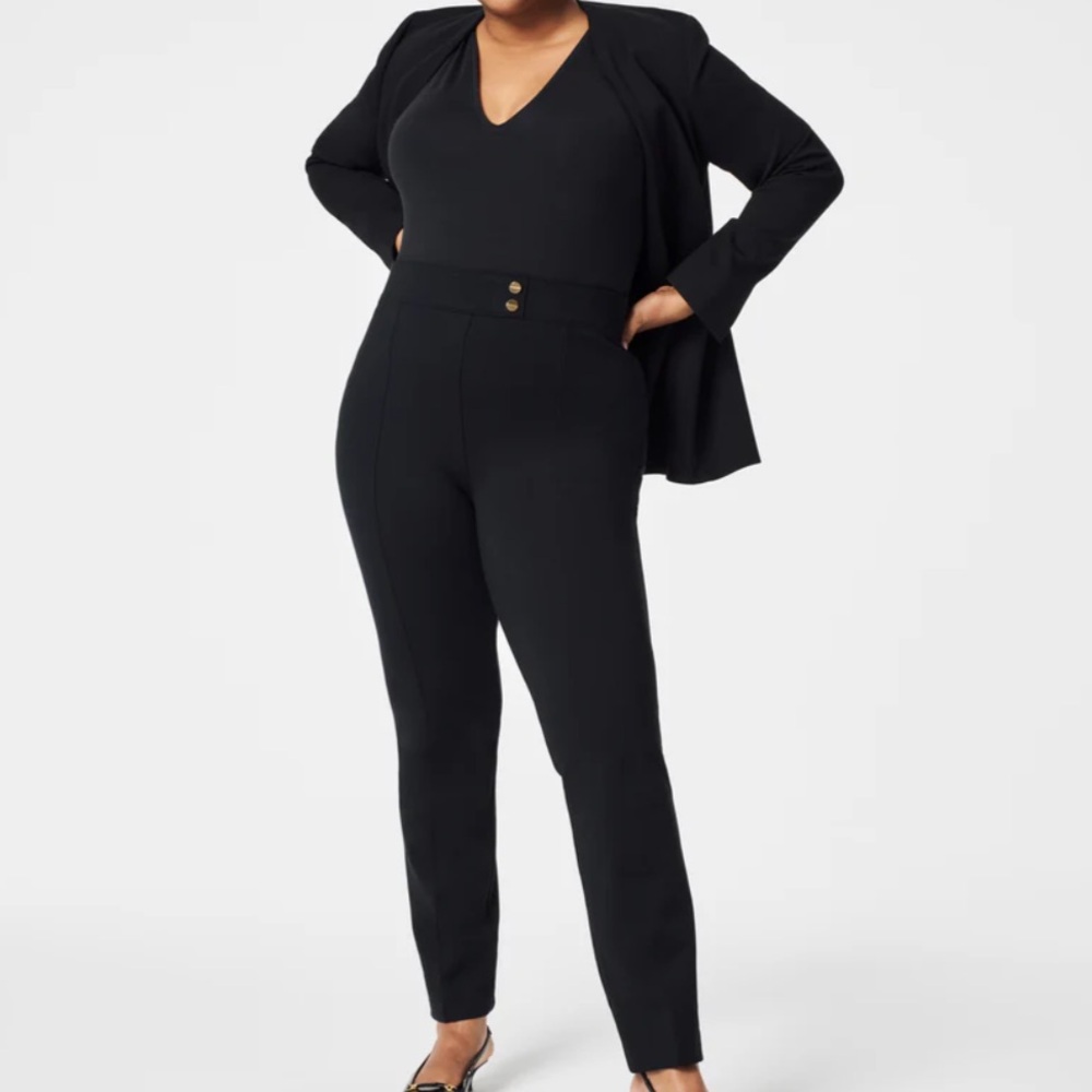 NEW! SPANX The Perfect Pant, Button Tapered Ankle 20777R SIZE MEDIUM 1075